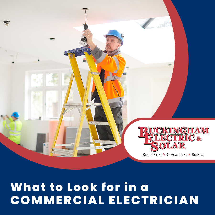 What to Look for in a Commercial Electrician